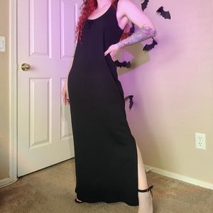 ☀️ Ralph Lauren Tank Top Sweater Dress with Leg Slit